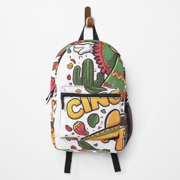 Item preview, Cinco De Mayo Mexican Guitar Cactus Let's Fiesta designed and sold by ScaloArt.