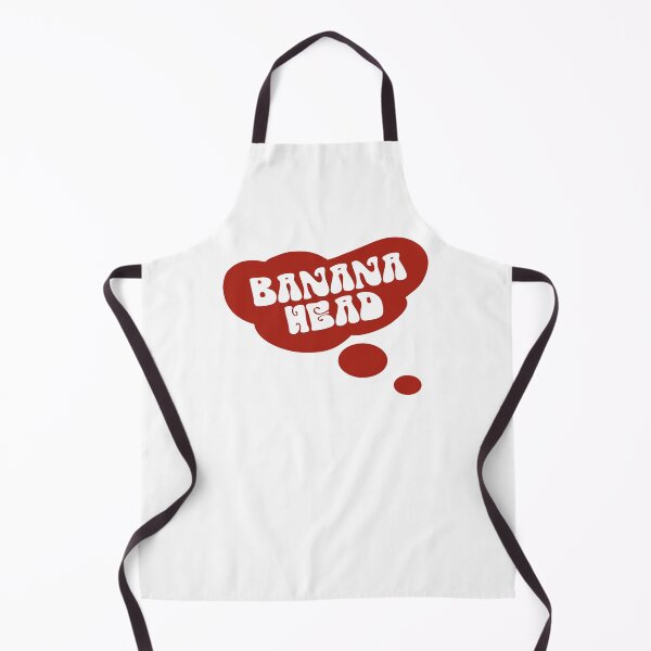 Item preview, Big red thought bubble in the washed out BANANA HEAD designed and sold by vibeno1.