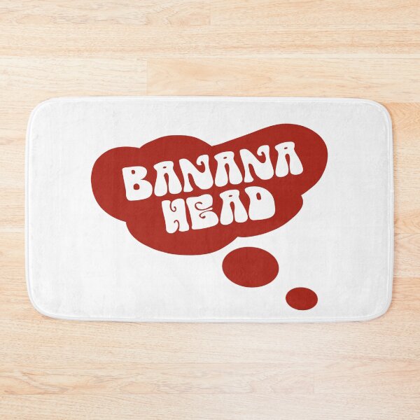 Item preview, Big red thought bubble in the washed out BANANA HEAD designed and sold by vibeno1.