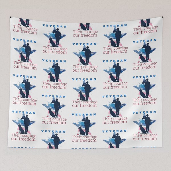 Item preview, Veteran, Their courage, our freedom- Memorial Day designed and sold by ButterflyDsgns6.