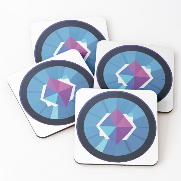 Item preview, Colorful geometric design with dark border designed and sold by Ink-Kreativ.