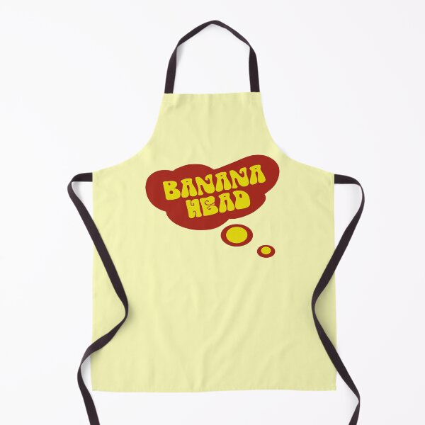 Item preview, Big red thought bubble in the washed out BANANA HEAD designed and sold by vibeno1.
