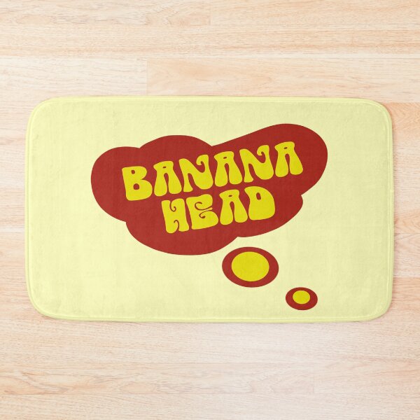 Item preview, Big red thought bubble in the washed out BANANA HEAD designed and sold by vibeno1.