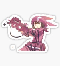 SAO Alternative gun gale LLEN Sticker