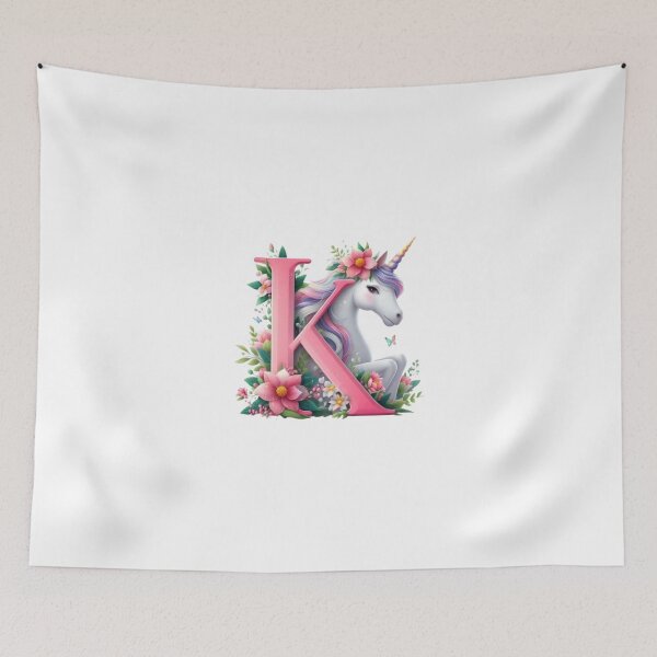 Item preview, Cute Unicorn alphabet  designed and sold by Nicesiri.