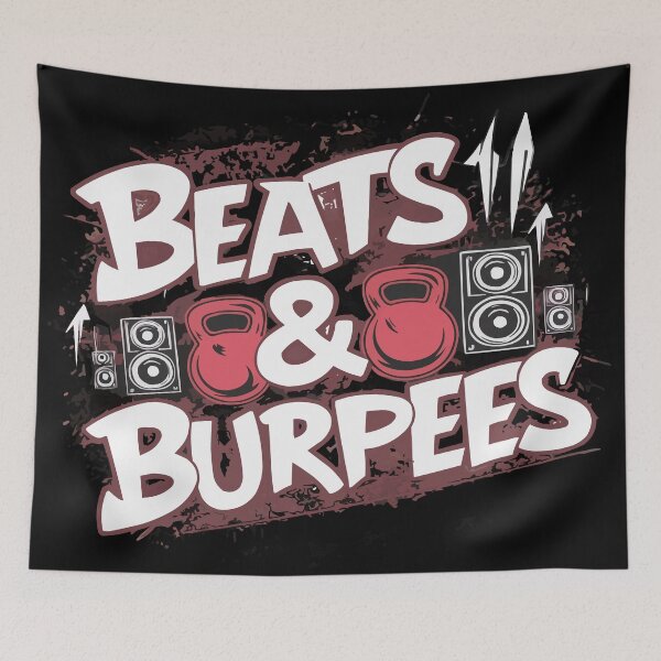 Item preview, Beats and Burpees designed and sold by MyCreatures.