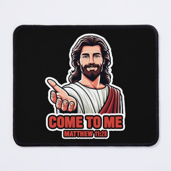 Item preview, Matthew 11:28 Come To Me I Will Give You Rest designed and sold by plushism.