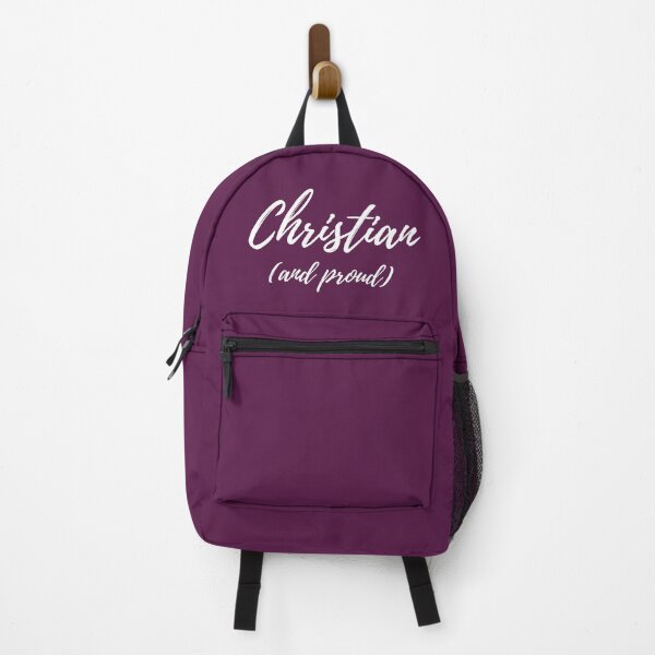 Item preview, Christian (and proud) - autumn purple designed and sold by BluesSketchbook.