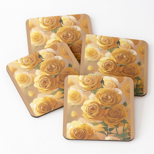 Item preview, Golden Blooms: A Symphony of Roses designed and sold by Eternalstella.