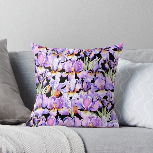 Item preview, Purple Iris - Wisdom and Courage Cluster Pattern designed and sold by OrganizeMe.