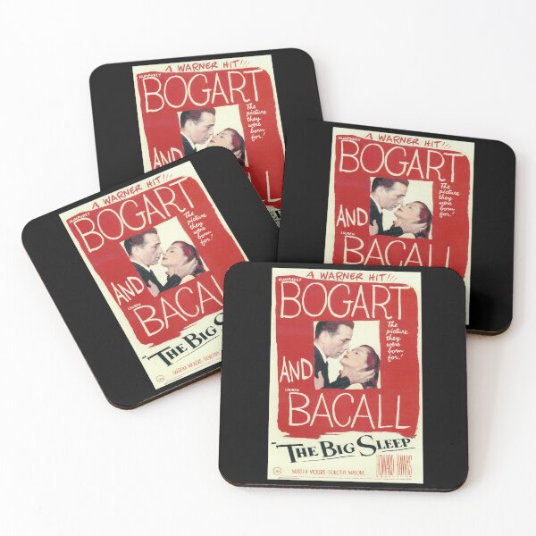 Item preview, The Big Sleep - vintage movie poster (Bogart, Bacall)  designed and sold by Alvislamel.