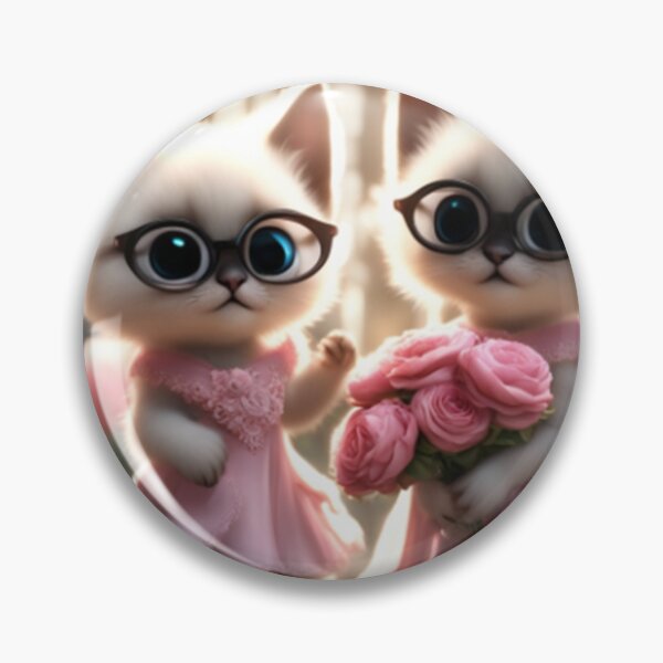Item preview, cute Siamese cats at wedding ceremony designed and sold by jotottenham.