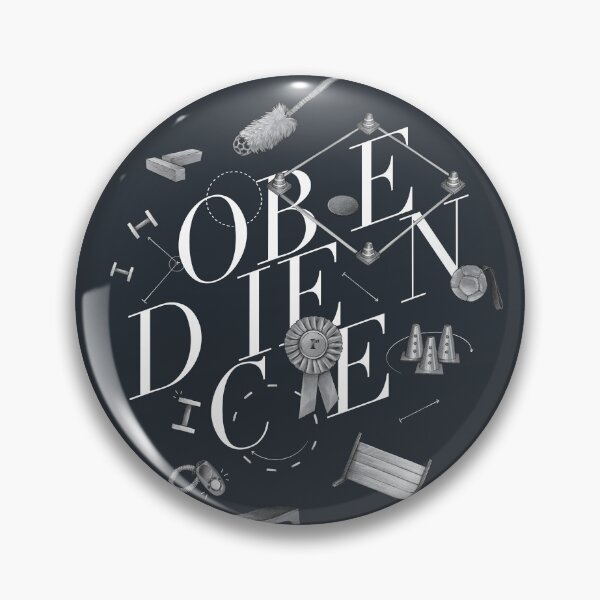 Item preview, Obedience Lettering with Hand Drawn Exercise Illustrations Off Black designed and sold by JustPawsome.
