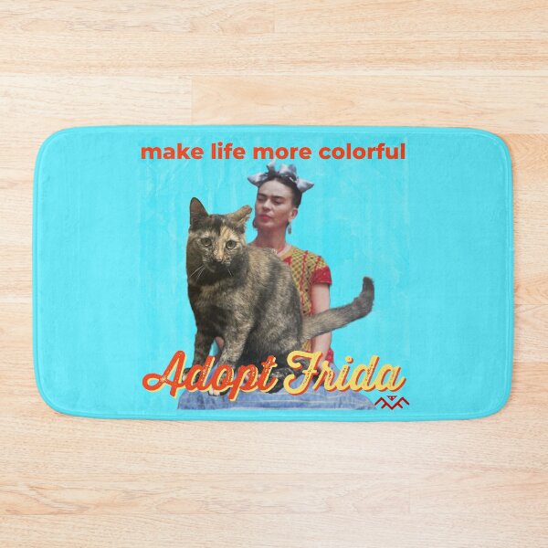 Item preview, Cat Adoption Poster for Frida designed and sold by 1Felinophile.