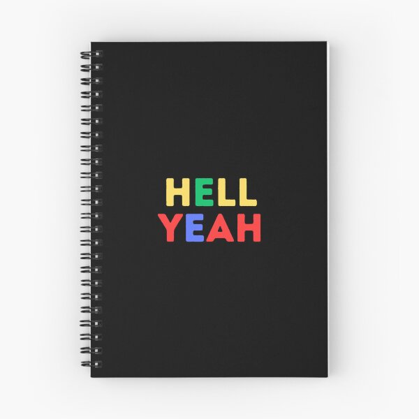 Item preview, Hell Yeah (colores de humor) designed and sold by MoodThreads.