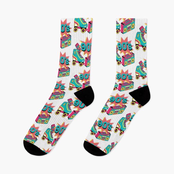 Item preview, 90's Vibes: Retro Roller Skates and Radio Illustration designed and sold by impressionofmel.