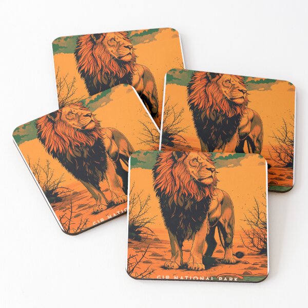 Item preview, Gir National Park: Wildlife Sanctuary designed and sold by NeuralVibe.