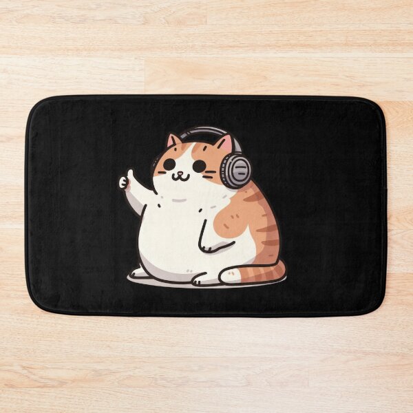 Item preview, Cat Headphones Cat Dj designed and sold by VerveVerseBoo.
