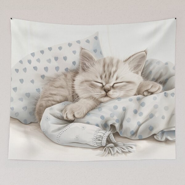 Item preview, Cute kitten taking a catnap 26 designed and sold by WEAR YOUR ATTITUDE.