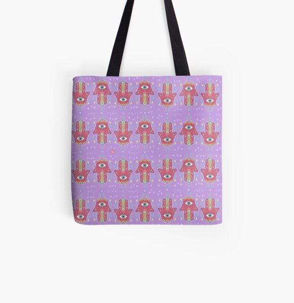 Lau ilustra - Mano de Fatima Bolsa estampada de tela