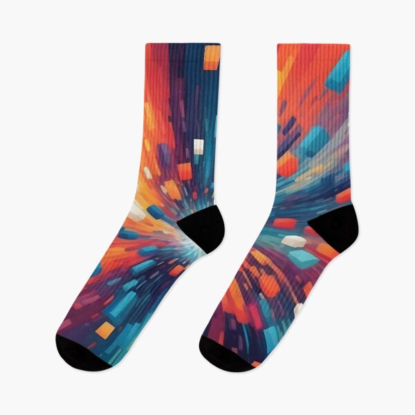 Item preview, Pixel Colorful Abstract Art designed and sold by papi1998.
