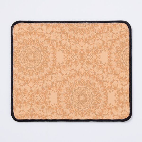 Item preview, Pastel Shade Orange Mandala designed and sold by ArchanaVA.