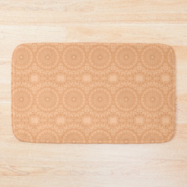 Item preview, Pastel Shade Orange Mandala designed and sold by ArchanaVA.