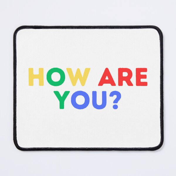 Item preview, How are you? (Mood Colors) - Pocket ver. designed and sold by MoodThreads.