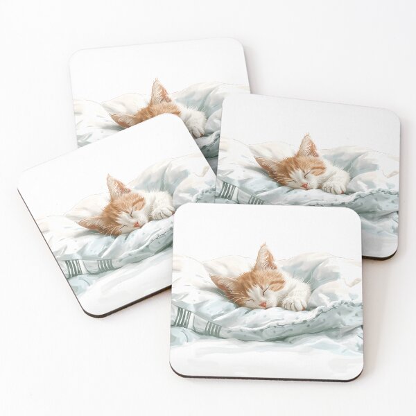 Item preview, Cute kitten taking a catnap 27 designed and sold by WEAR YOUR ATTITUDE.