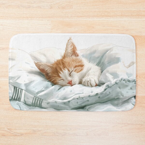 Item preview, Cute kitten taking a catnap 27 designed and sold by WEAR YOUR ATTITUDE.