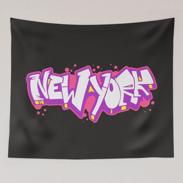 Item preview, Graffiti New York horizontal 3 designed and sold by manuvila.