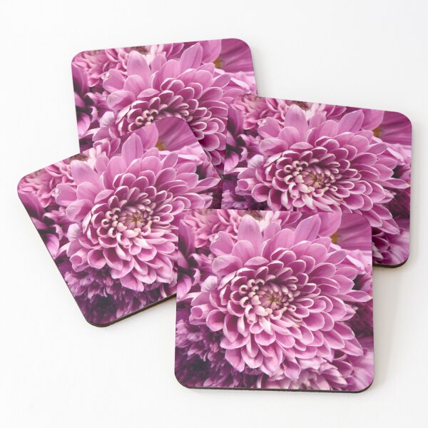 Item preview, DAHLIA DELIGHT ~ Their color is orchid pink. designed and sold by Elaine Bawden.