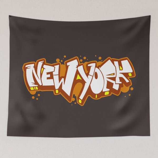 Item preview, Graffiti New York horizontal 4 designed and sold by manuvila.