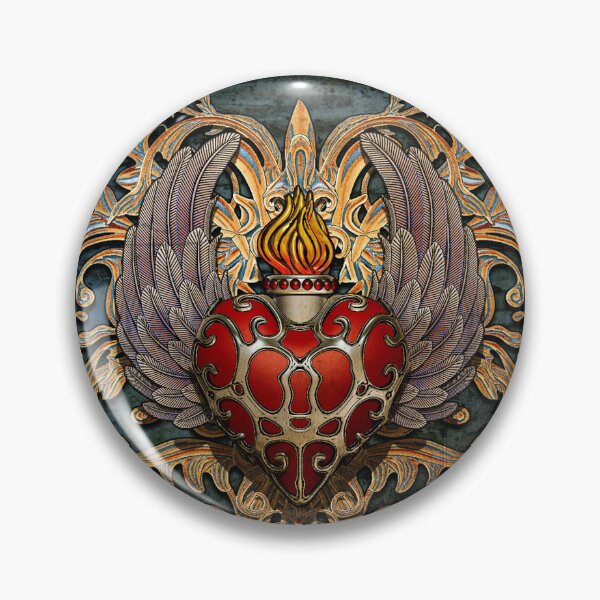 Item preview, Heart and Wings - fantasy 3D illustration - Version 3 designed and sold by KairoDesign.
