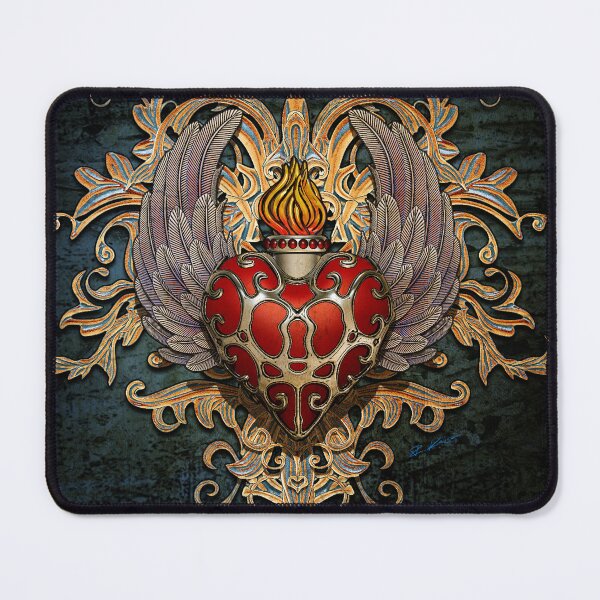 Item preview, Heart and Wings - fantasy 3D illustration - Version 3 designed and sold by KairoDesign.