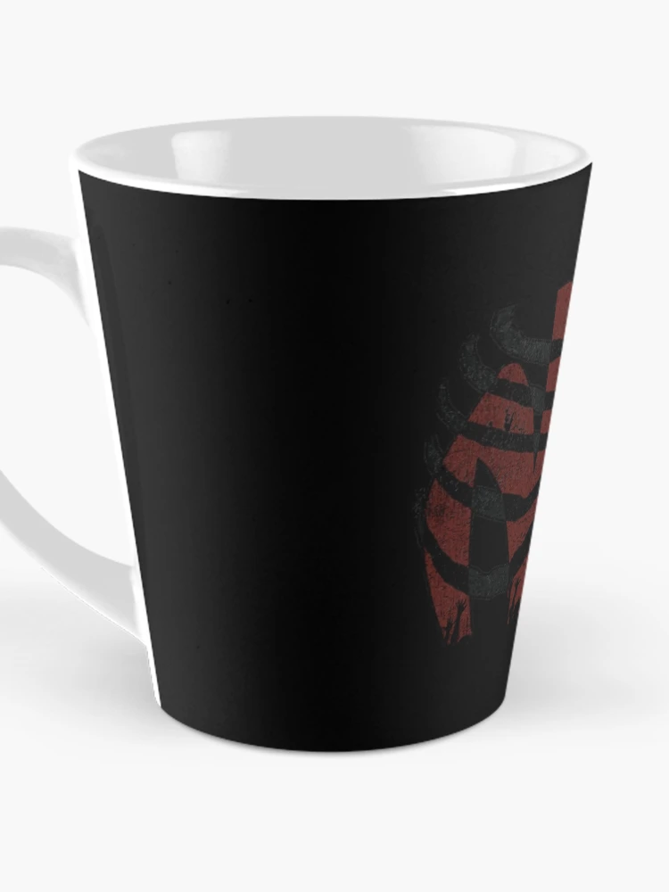 Aperçu 3 sur 4. Mug à café avec l'œuvre Poumon [Roufxis-Rb] créée et vendue par RoufXis.