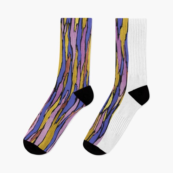 Item preview, Vertical Color Vibration Watercolor Contemporary Decor In Gold Blue And Purple designed and sold by Irina Sztukowski.