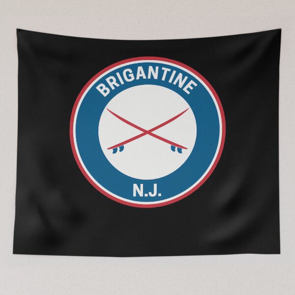 Item preview, Vintage Brigantine New Jersey Surfboards designed and sold by EulaliaHeaney.