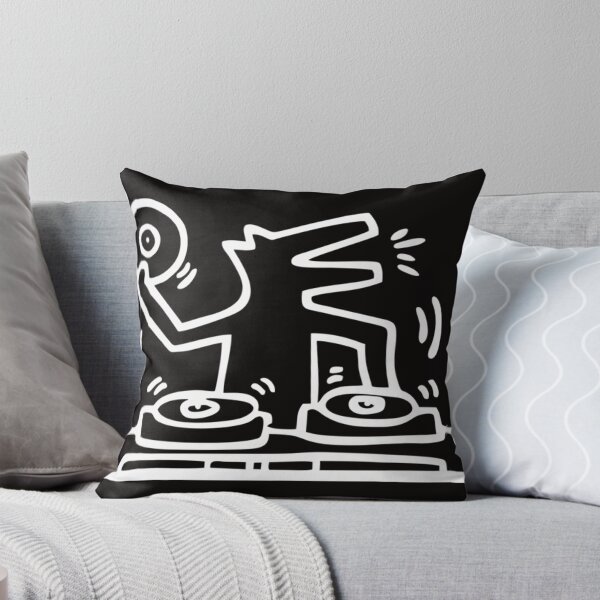Item preview, Dj Dog Kieth Animal Haring White designed and sold by JENNIFEKERT.