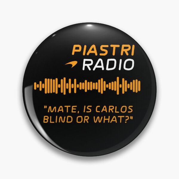 Item preview, Óscar Piastri Radio Divertida designed and sold by prettynight.