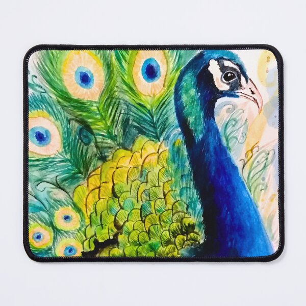Item preview, vibrant colours of the Peacock designed and sold by Melodious_Hues.
