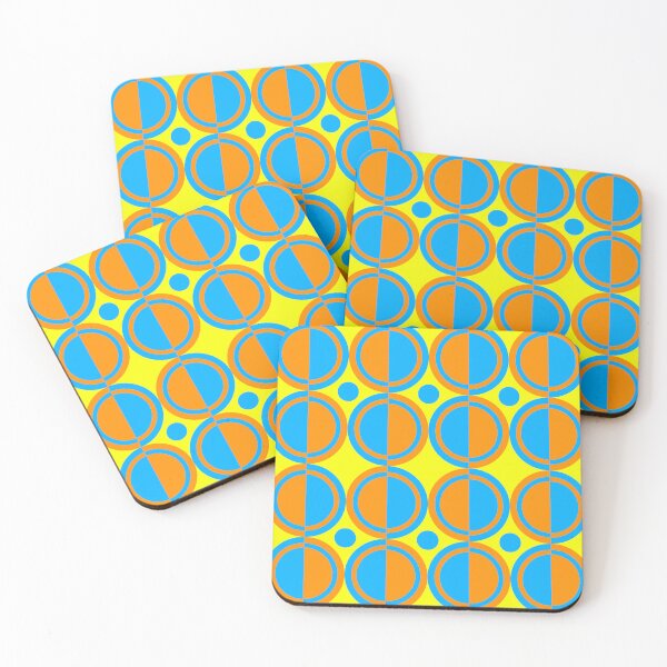 Item preview, 1970's retro geometrical abstract pattern designed and sold by pauloneill-art.