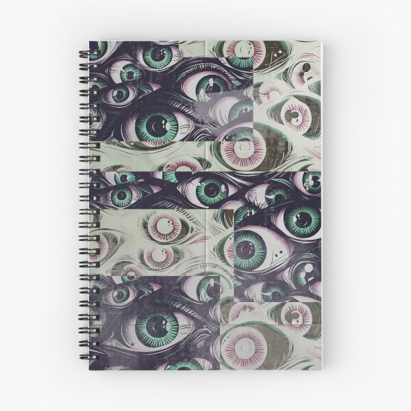 Item preview, Green Gaze: Cartoon Eyes in Negative designed and sold by Rivanes.