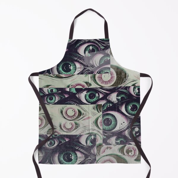 Item preview, Green Gaze: Cartoon Eyes in Negative designed and sold by Rivanes.