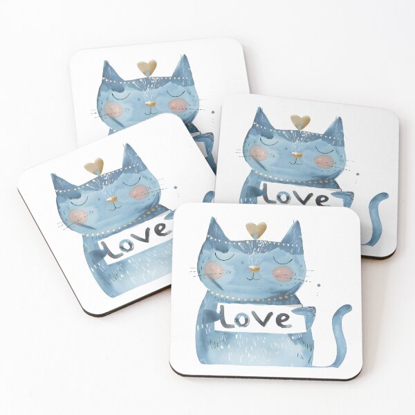 Item preview, The Cat of Love’s Message designed and sold by SilverlynDraws.
