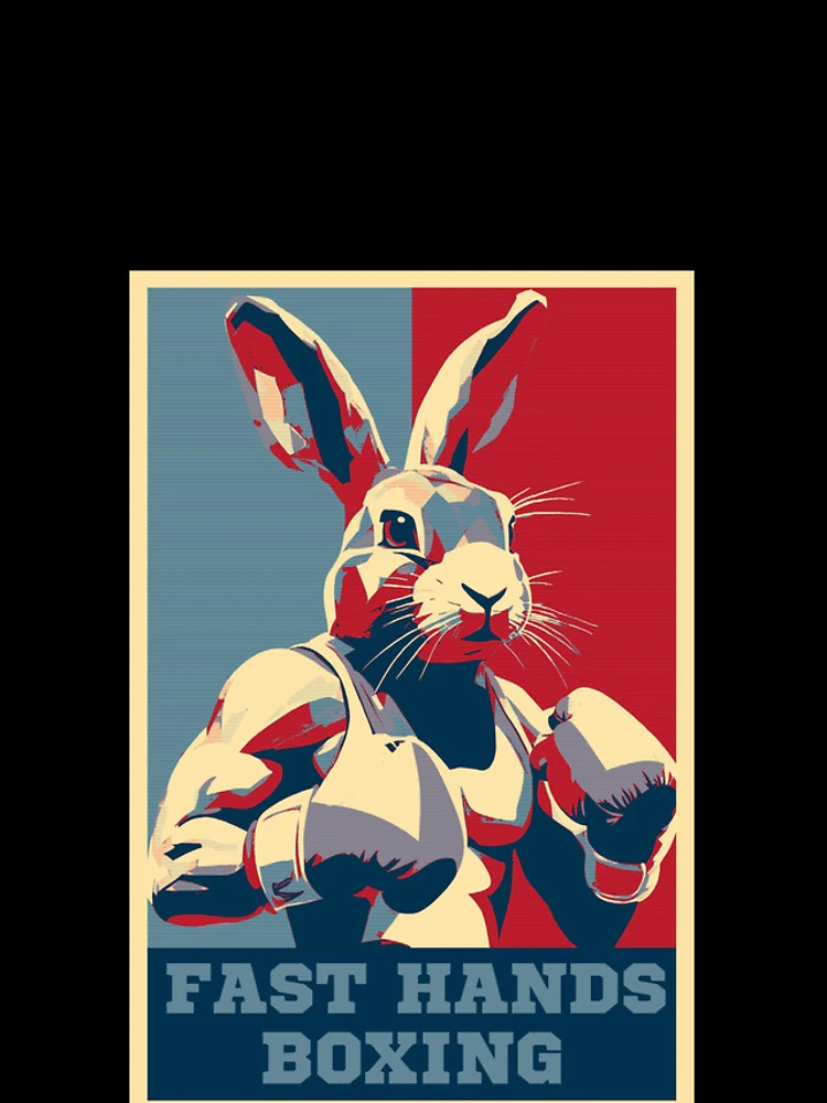 Thumbnail 4 of 4, iPhone Case, Fast Hands Boxing Rabbit HOPE designed and sold by TrueArtsStore.