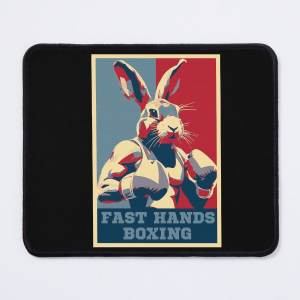 Item preview, Fast Hands Boxing Rabbit HOPE designed and sold by TrueArtsStore.