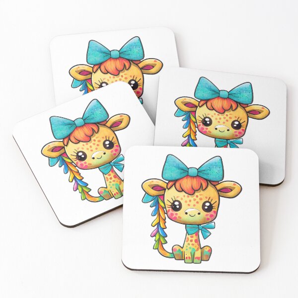 Item preview, Kawaii Baby Rainbow Giraffe designed and sold by KawaiiArtStyle.