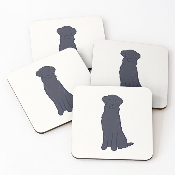 Item preview, Flat Coated Retriever dog   designed and sold by Mayarart.