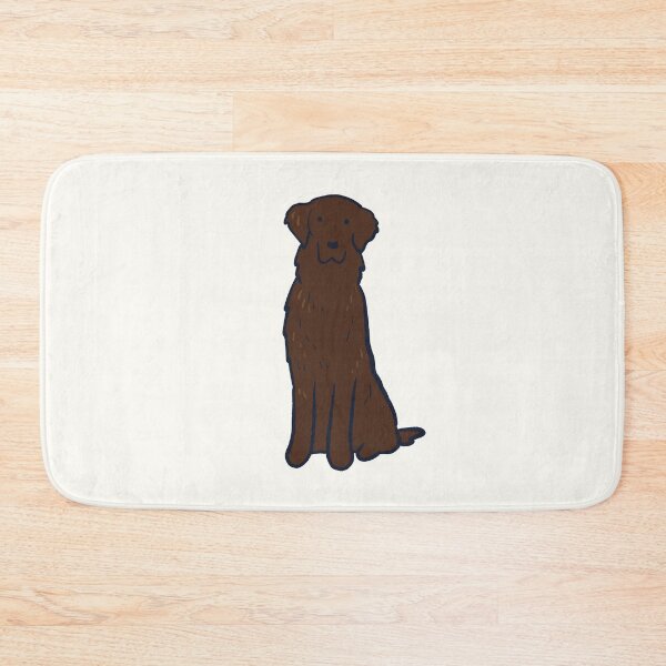 Item preview, Brown flat Coated Retriever dog   designed and sold by Mayarart.